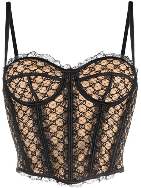 gucci korsett|gucci gg net corset.